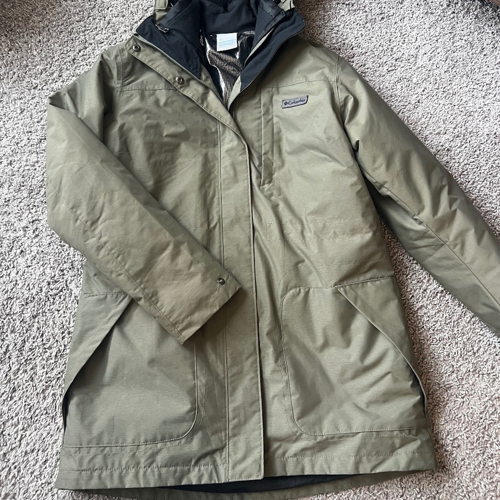 Columbia Tri-climate Jacket - L - Green